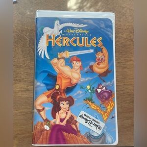 Vintage Walt Disney Hercules vhs tape.